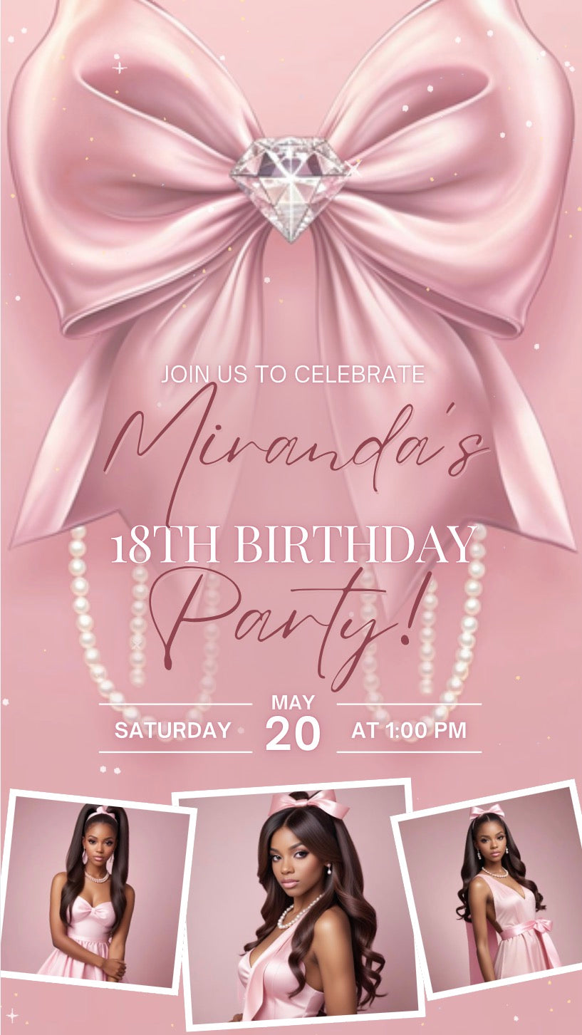 Custom Luxury Digital Invitations for Every Occasion