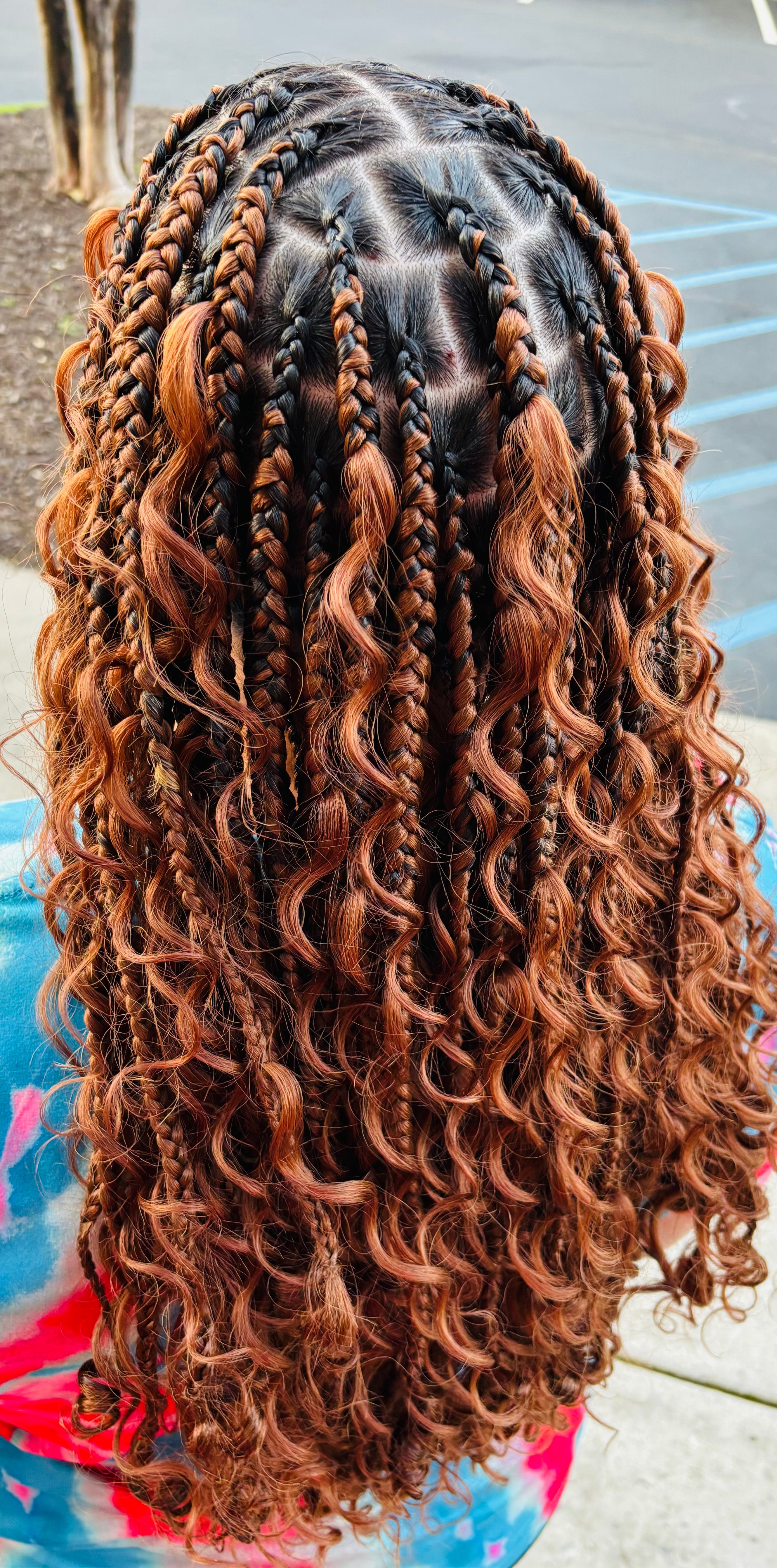 Knotless & Boho Box Braids